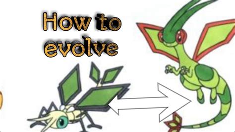 how to evolve vibrava into flygon.
